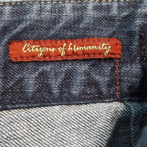 Citizen of Humanity Jeans Straight Leg Size 31 - Picture 4 of 7
